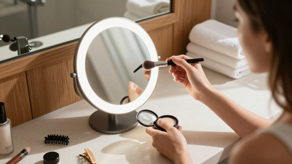 LED makeup mirrors