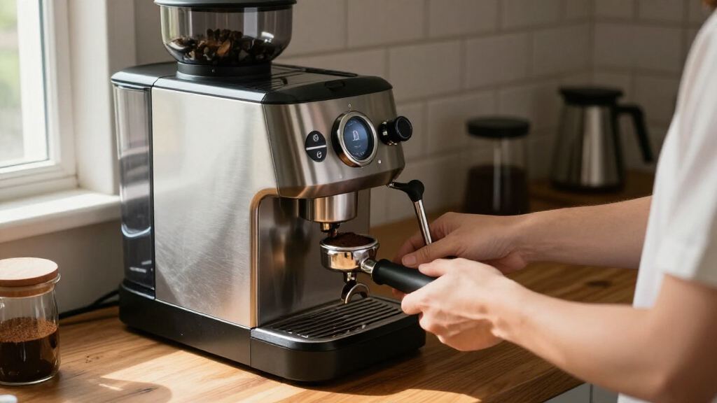 best built in coffee machine with grinder