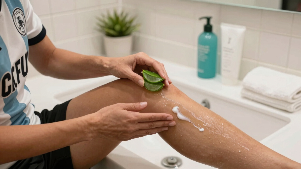 skincare for soccer fans