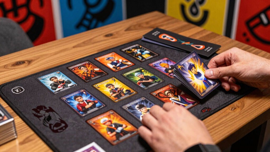 competitive trading card game playmats