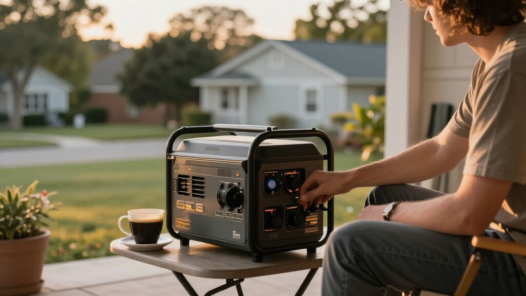 quiet inverter generator for multi day outages