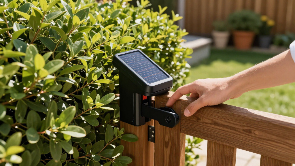 solar powered gate opener kit