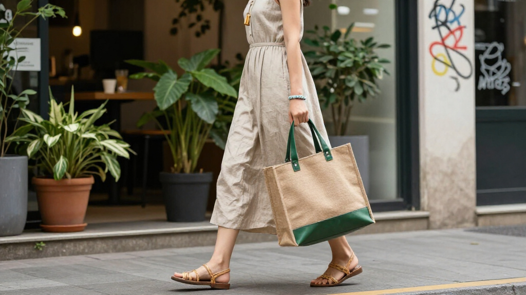 best green fashion accessories