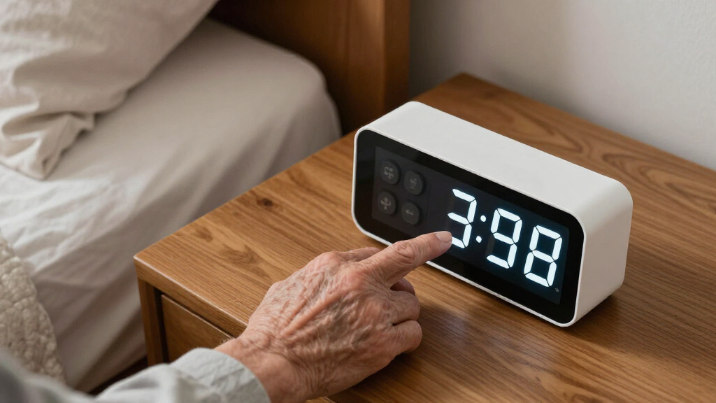 digital alarm clocks for seniors