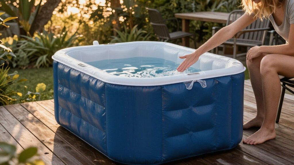 inflatable cold plunge tubs