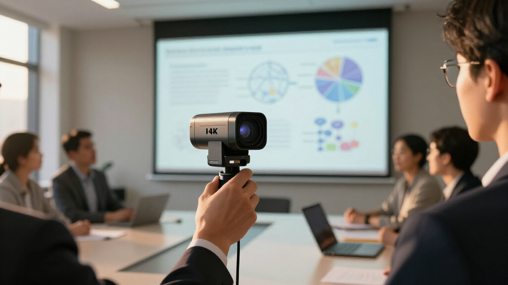 professional 4k document camera for conference presentations