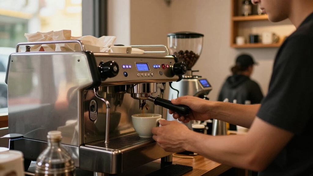 best espresso machines for small cafes