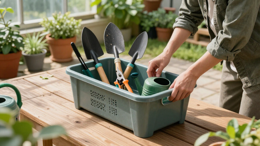 garden tool storage organizers
