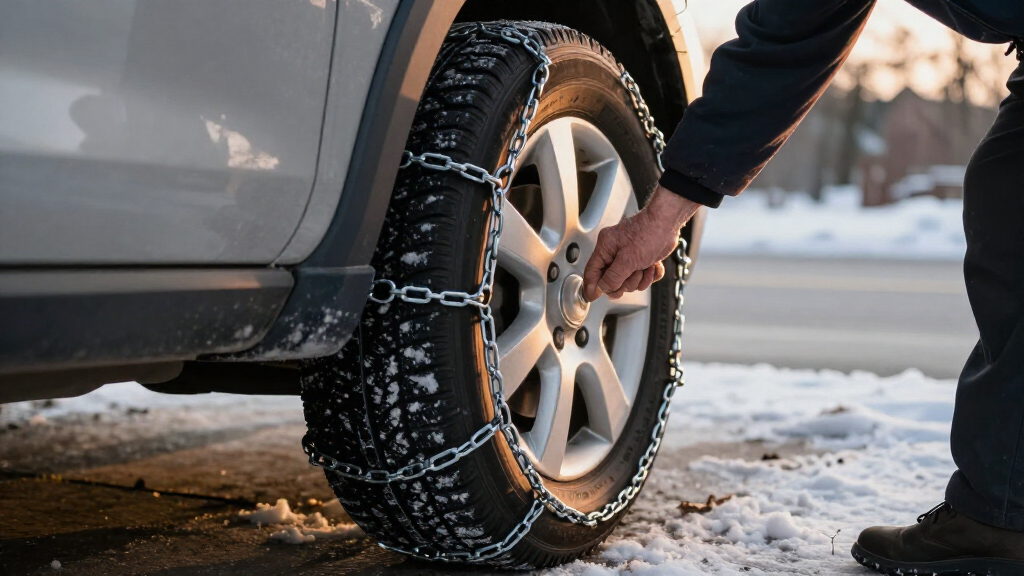 snow chains for tires