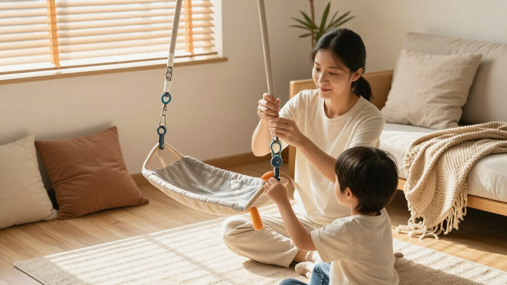 indoor sensory swings with hardware