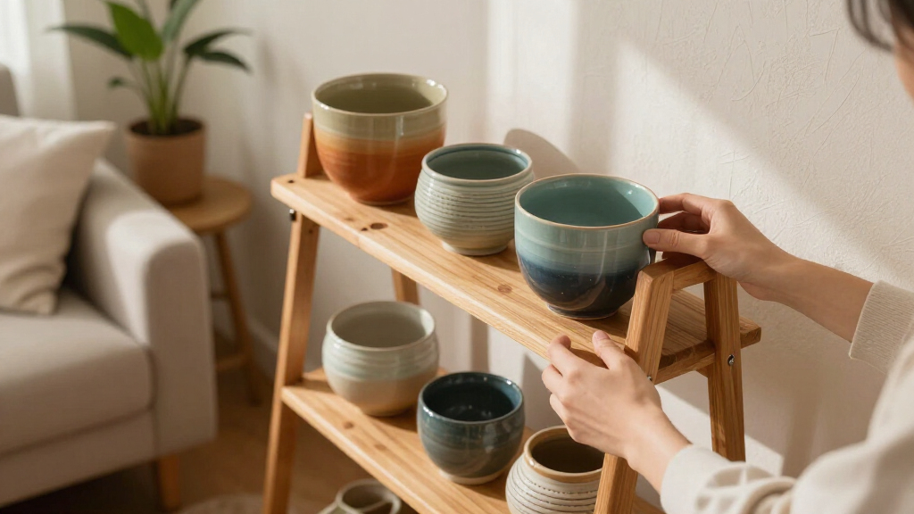ladder shelves