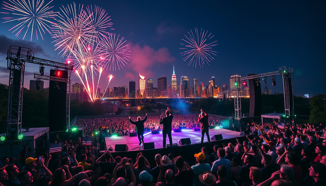Epic July 4th Concert in Philly: The Roots, Meek Mill, and Will Smith Rock the Stage!