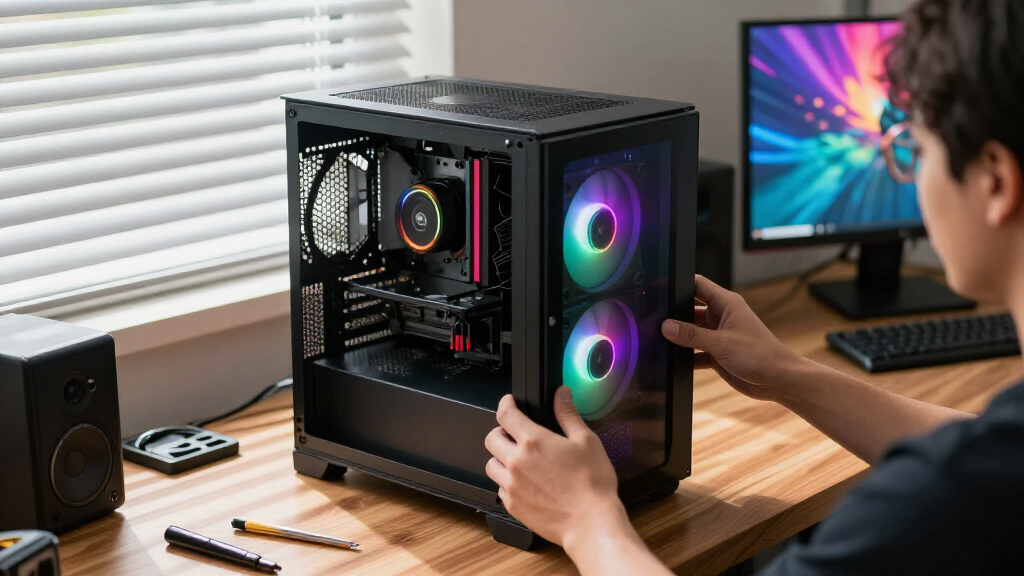 pc case for airflow in vr builds