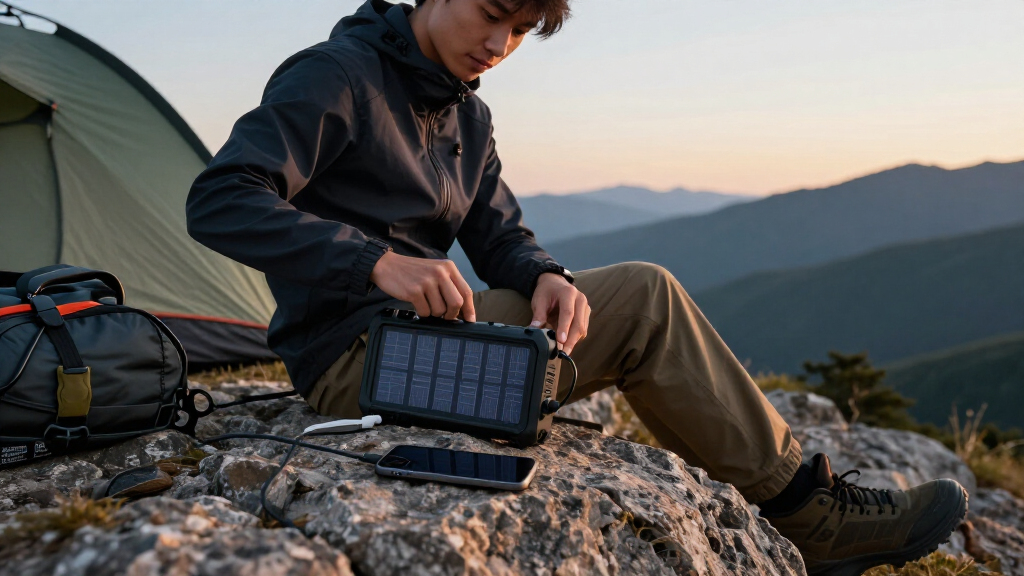 solar power banks for camping