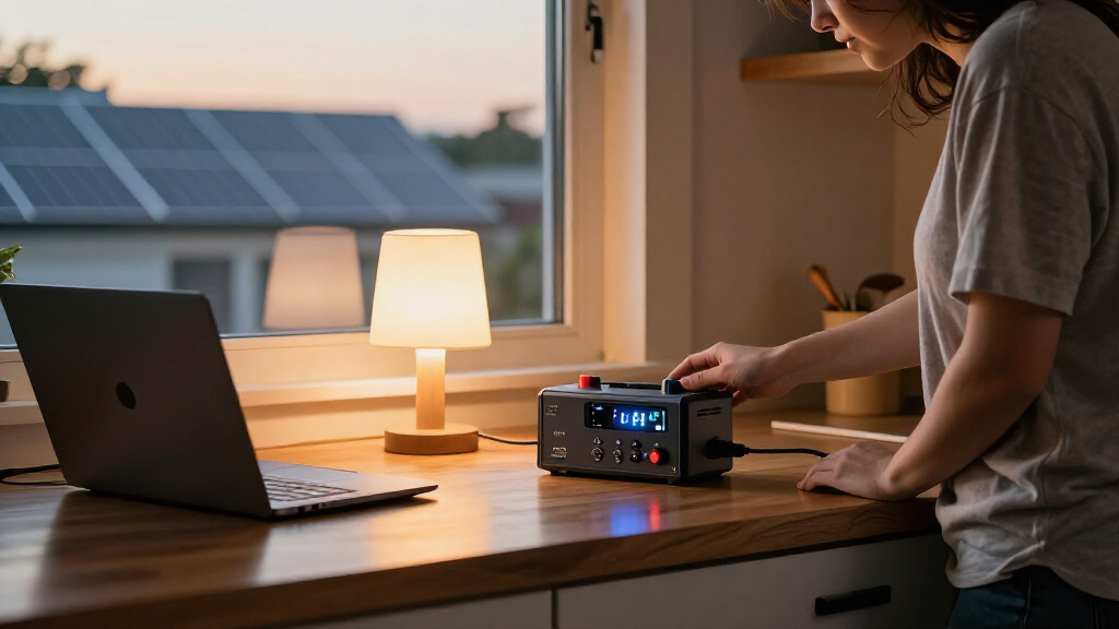 battery backup with pure sine wave