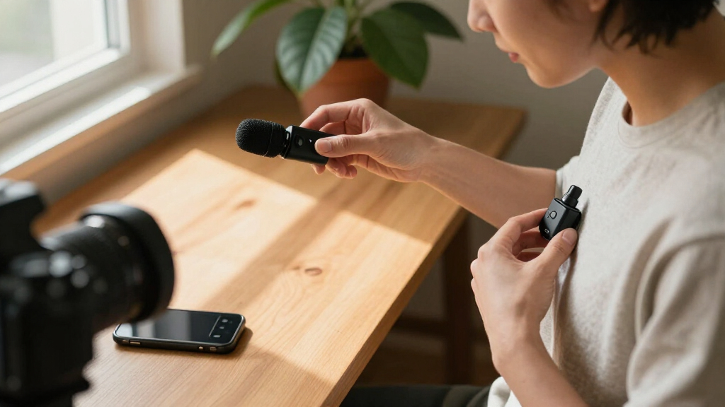 wireless microphone for creators