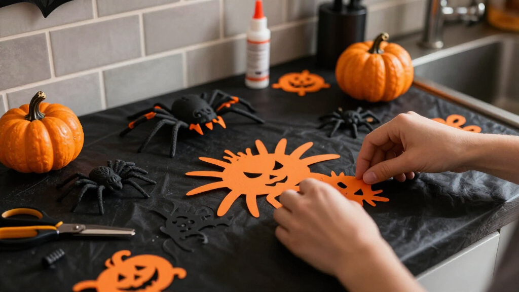 school themed Halloween decorations