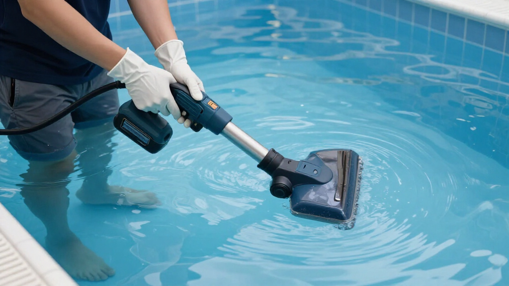 thecordless pool vacuum