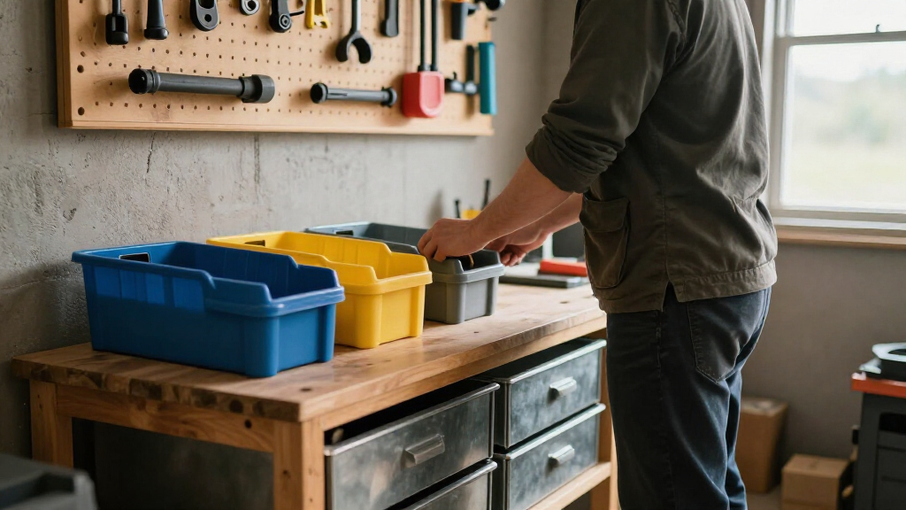 best garage workbench with storage
