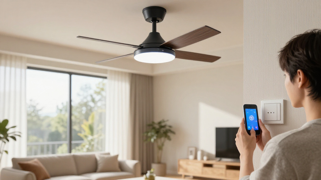 ceiling fans compatible with smart wall switches