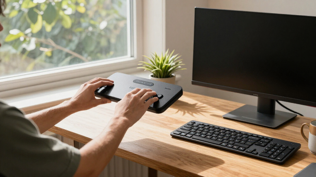 electric standing desk converters