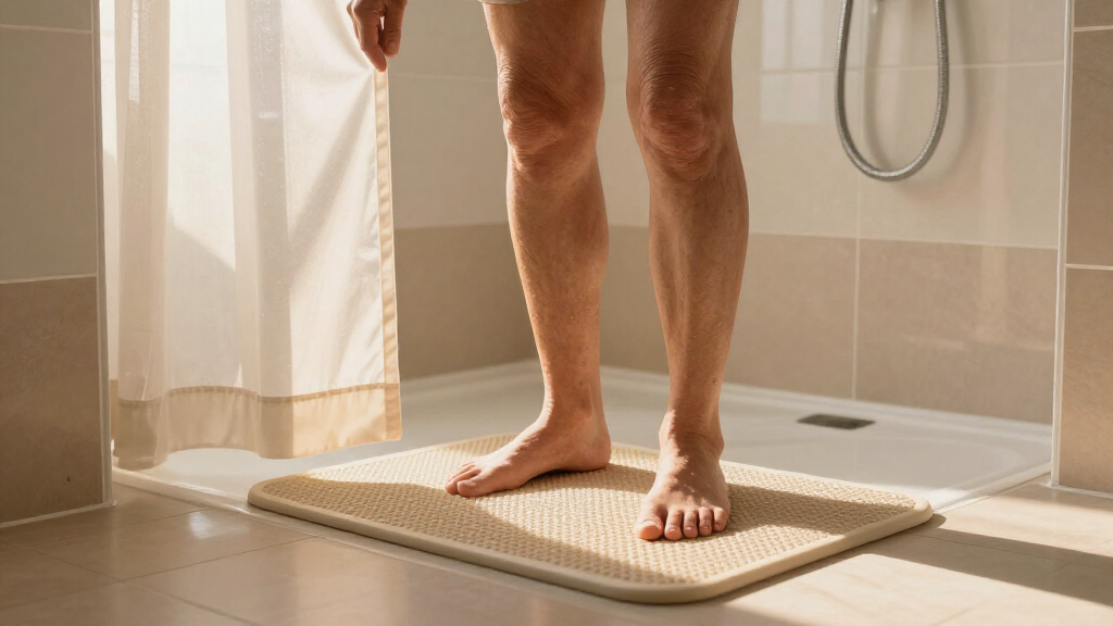 non slip shower mats for elderly