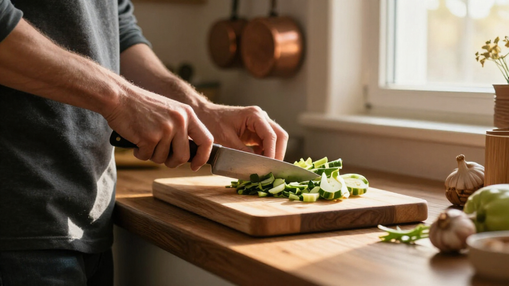butcher block cutting board