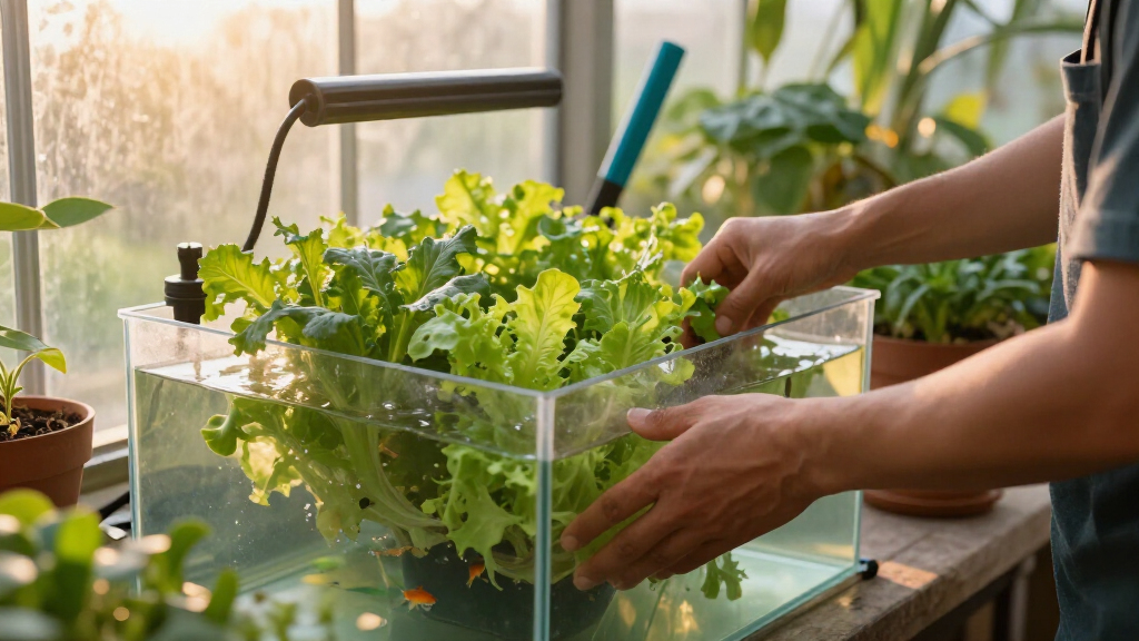 best aquaponics setups for small greenhouses