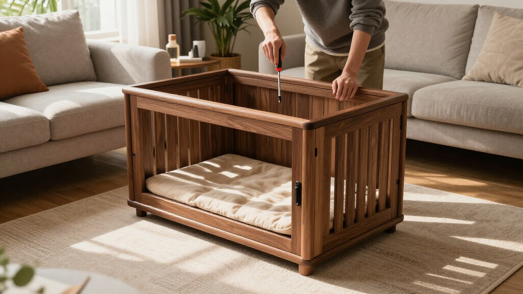 best premium dog crate furniture large