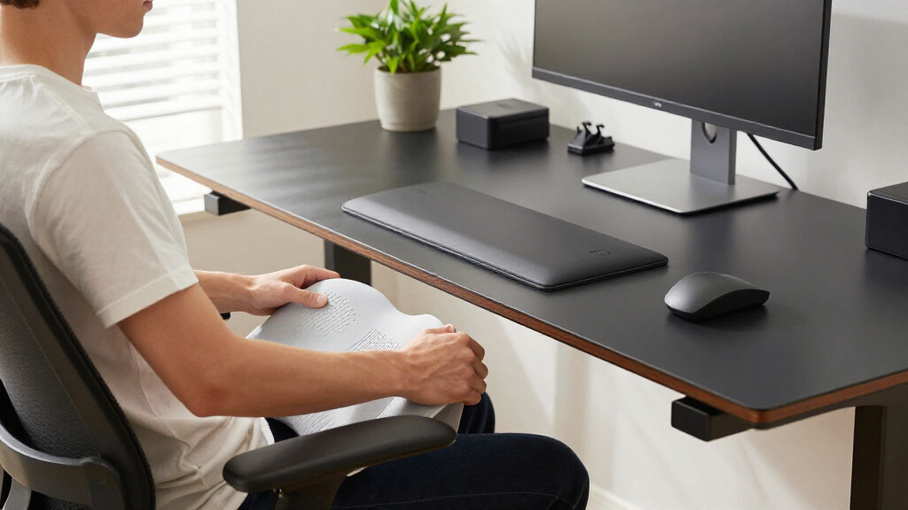 ergonomic study desk accessories