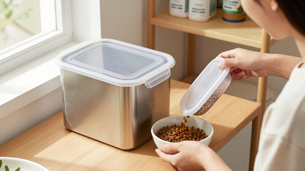 best pet food storage containers
