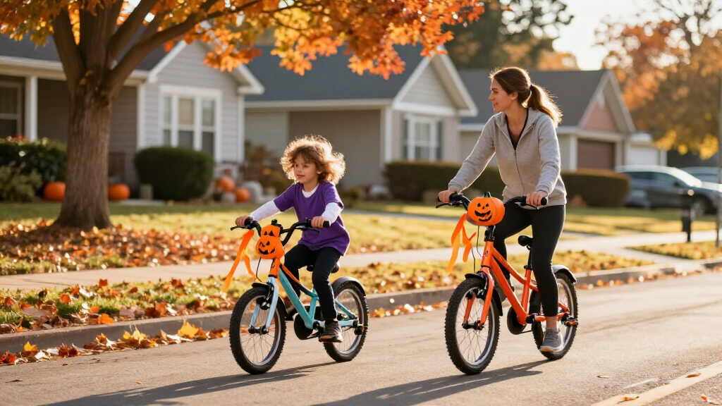 kids Halloween bikes