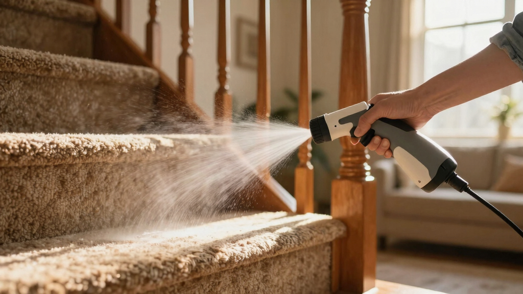 best portable spot cleaner for stairs and corners
