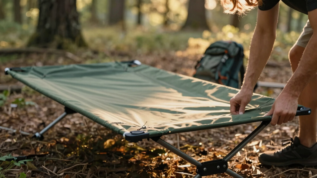 top rated camping cot for road trips