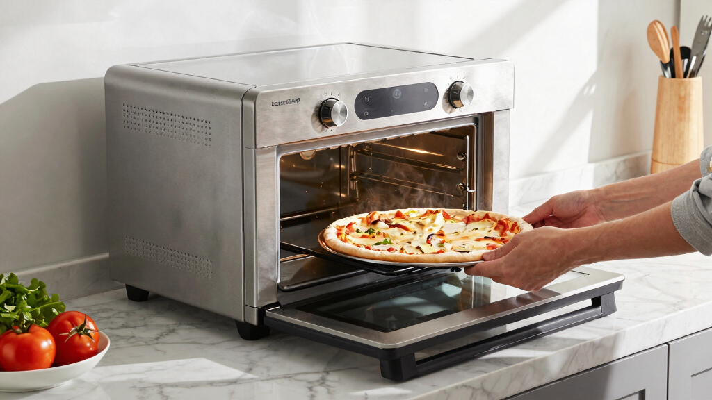 electric countertop pizza oven for apartments