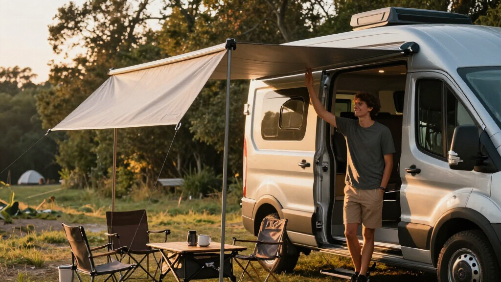 ford transit camper awnings