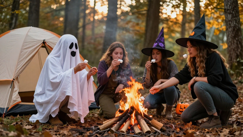 Halloween camping costumes