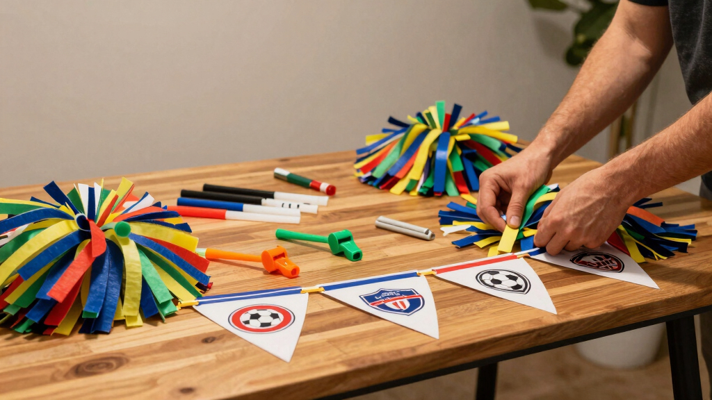 soccer fan party supplies