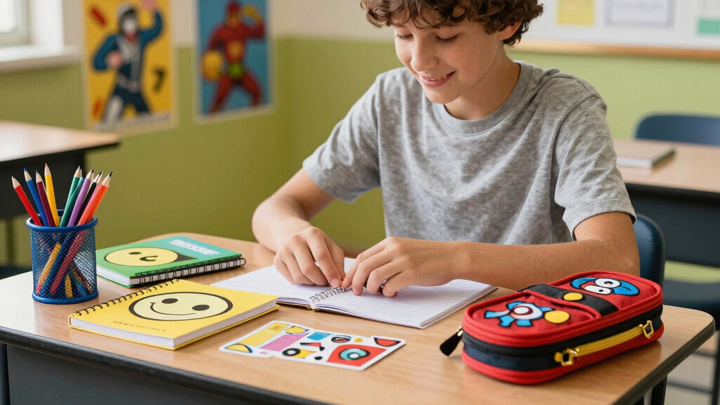 pop culture themed school supplies