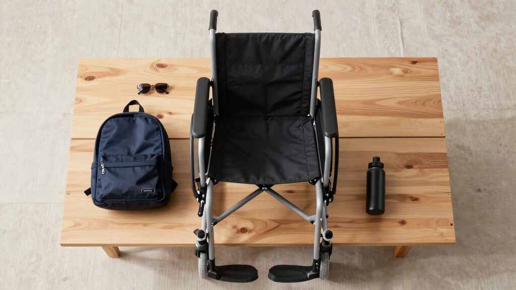 folding travel wheelchair