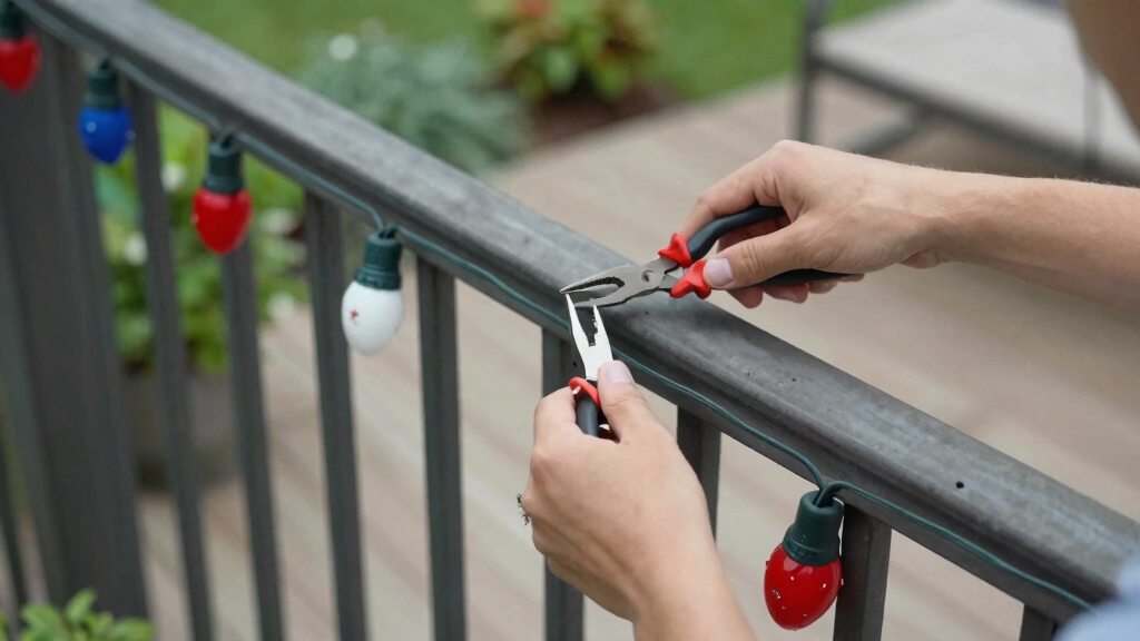 patriotic outdoor string lights