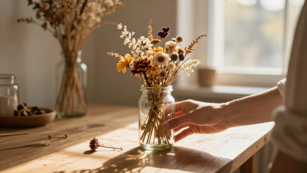 dried flowers