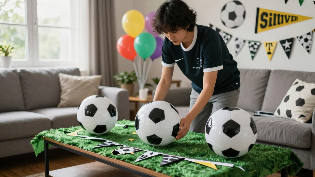 soccer-themed party supplies