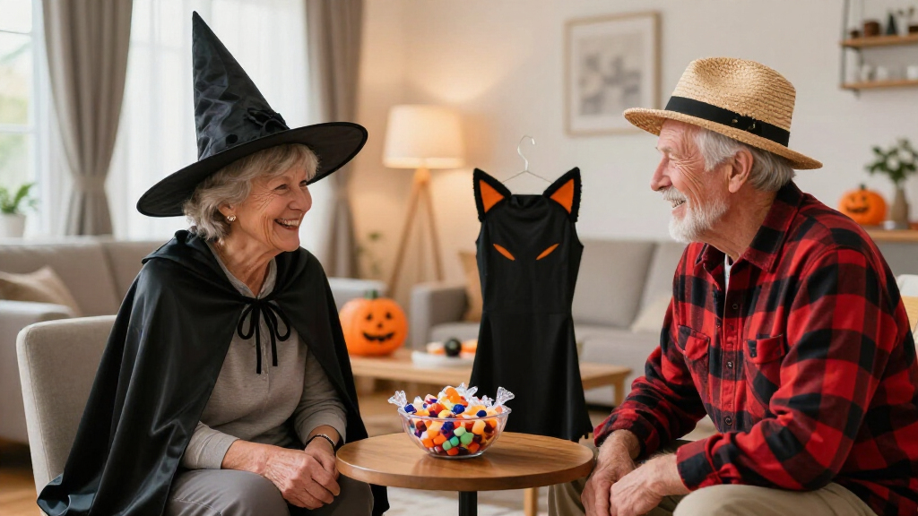 easy Halloween costumes for seniors