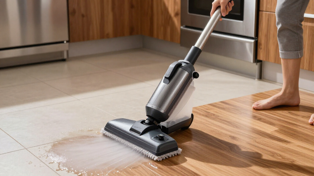 wet dry vacuum mop combo for tile and hardwood