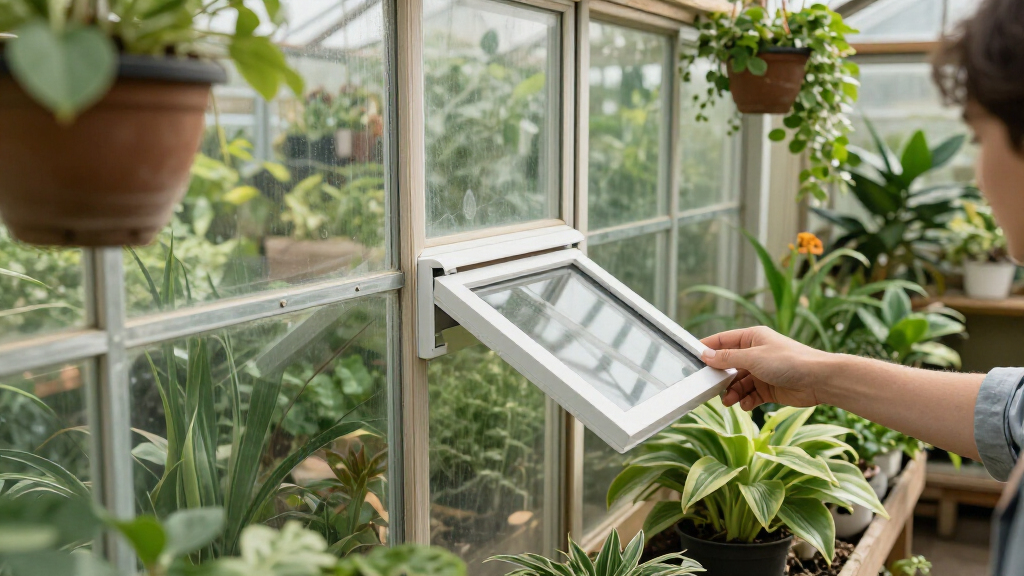 automatic greenhouse vent openers