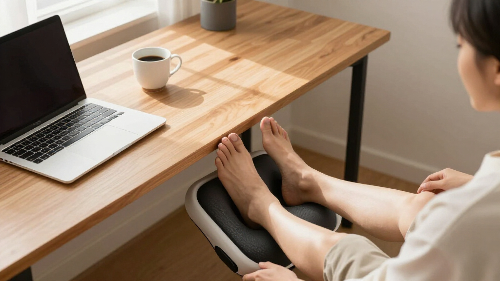 under desk foot massager for office