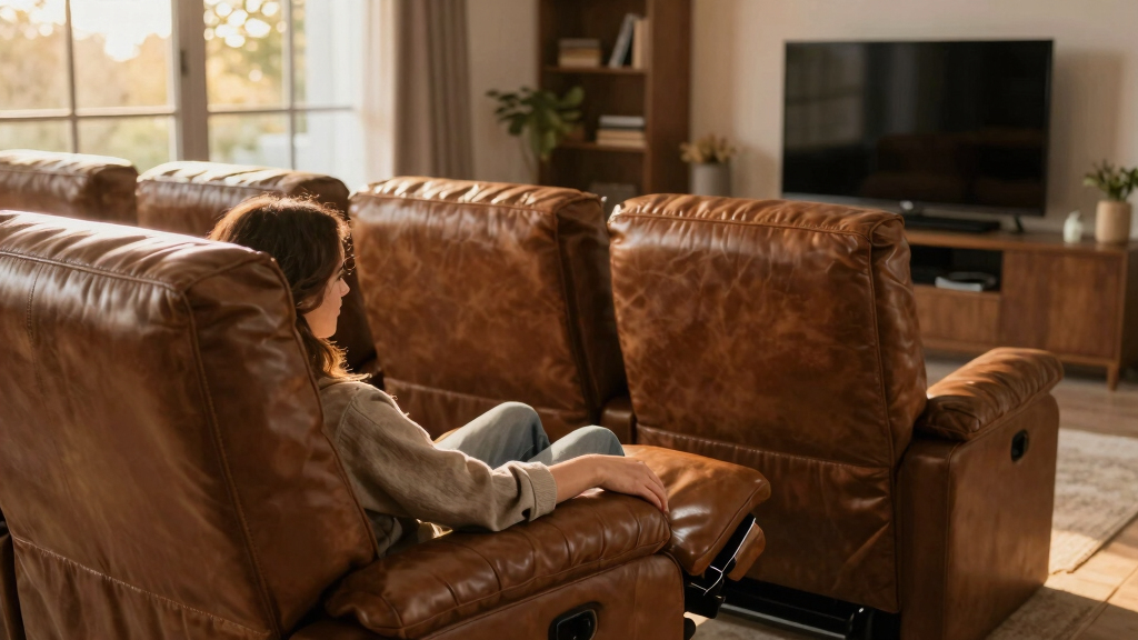 home theater seats recliner row