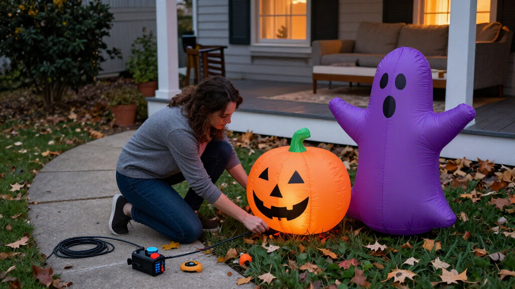 Halloween inflatable decorations