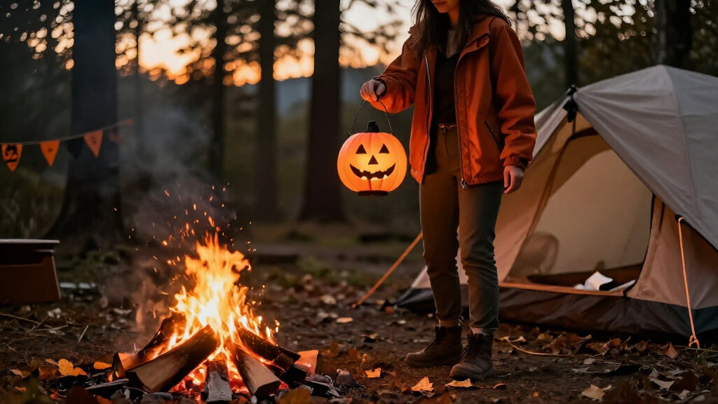 halloween camping lanterns